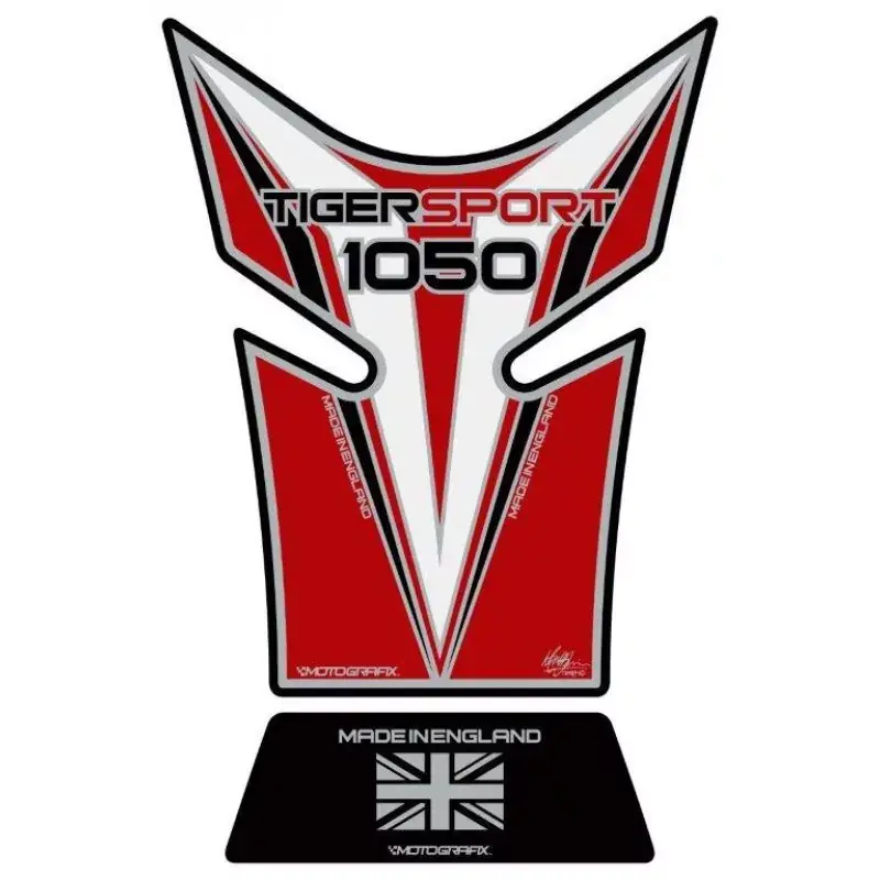 Motografix 3D Gel Tank Pad Protector passend für Triumph Tiger 1050 Sport TT025RW Kostenloser Versand