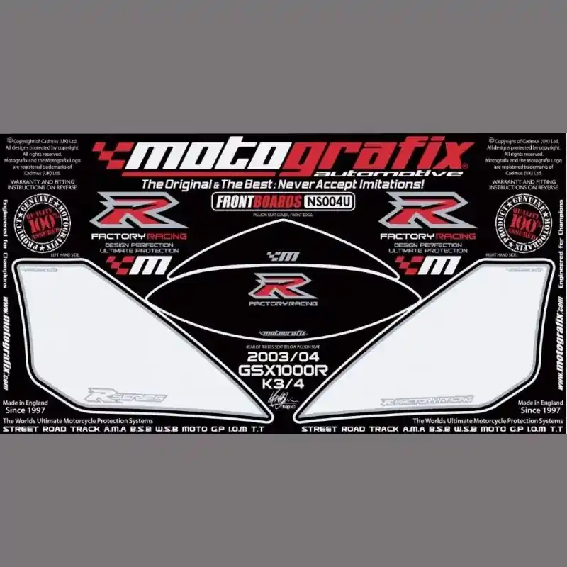 Jetzt Kaufen Motografix Steinschlagschutz vorn passend für Suzuki GSX-R 1000 2003-2004