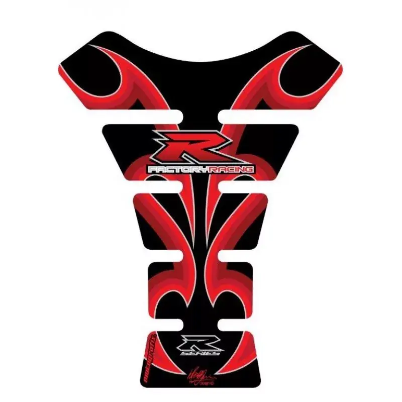 Motografix 3D Gel Tank Pad TS003R passend für Suzuki GSX-R 600 750 1000 Sonderaktion