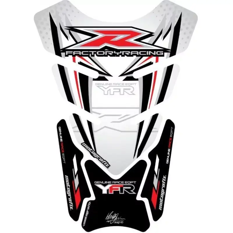 Abverkauf Motografix 3D Gel Tank Pad passend für Yamaha YZF R6 R1 R25 R3