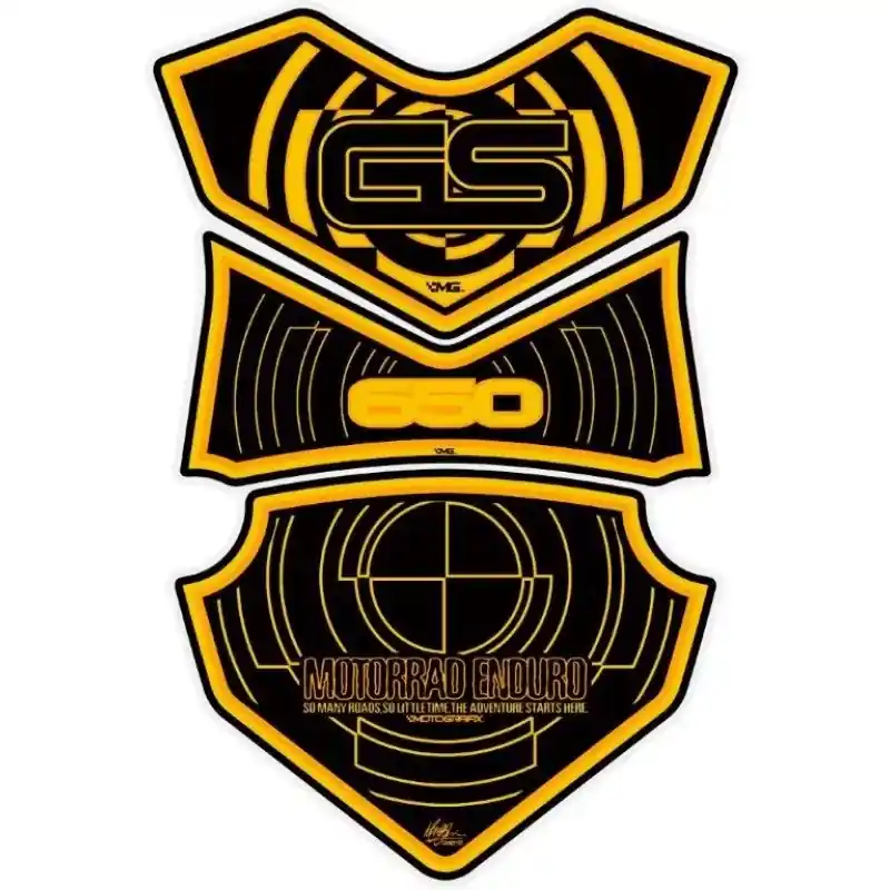 Motografix 3D Gel Tank Pad Protector TB012Y passend für BMW GS 650 Bestpreis