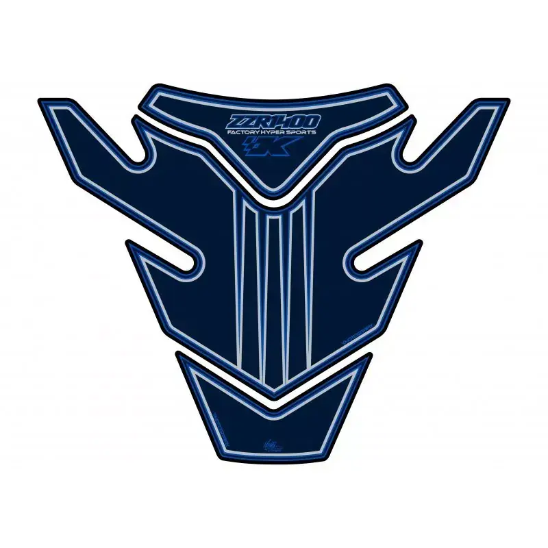 Zertifiziert Motografix 3D Gel Tank Pad Protector TK020BD passend für Kawasaki ZZR 1400