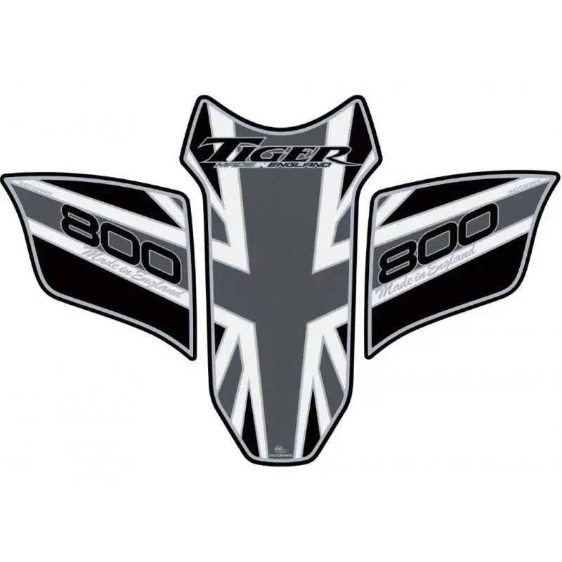 Jetzt Bestellen Motografix 3D Gel Tank Pad Grey Black passend für Triumph Tiger 800