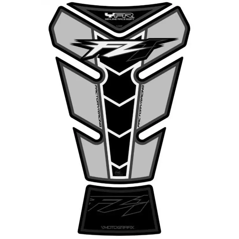 Motografix 3D Gel Tank Pad Silber passend für Yamaha FZ1 Günstig