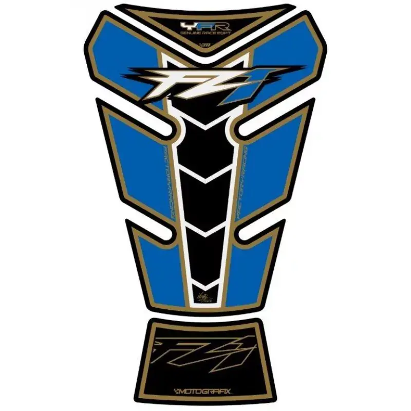 Beliebt Motografix 3D Gel Tankpad TY019BA passend für Yamaha FZ1 Blue