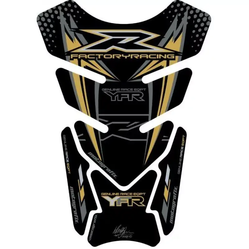 Schneller Versand Motografix 3D Gel Tank Pad Protector passend für Yamaha YZF R6 / R1 / R25 / R3