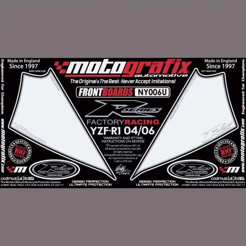 Motografix Steinschlagschutz vorn passend für Yamaha YZF R1 2004-2006 Direkt Vom Hersteller