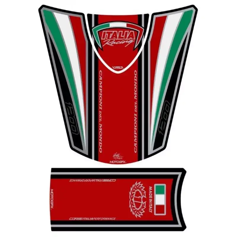 Rabatt Motografix 3D Gel Tank Pad Protector TD019R passend für Ducati Diavel 1200