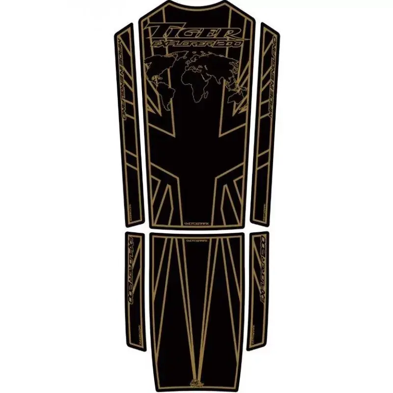 Direkt Vom Hersteller Motografix 3D Gel Tank Pad passend für Triumph Tiger Explorer 1200