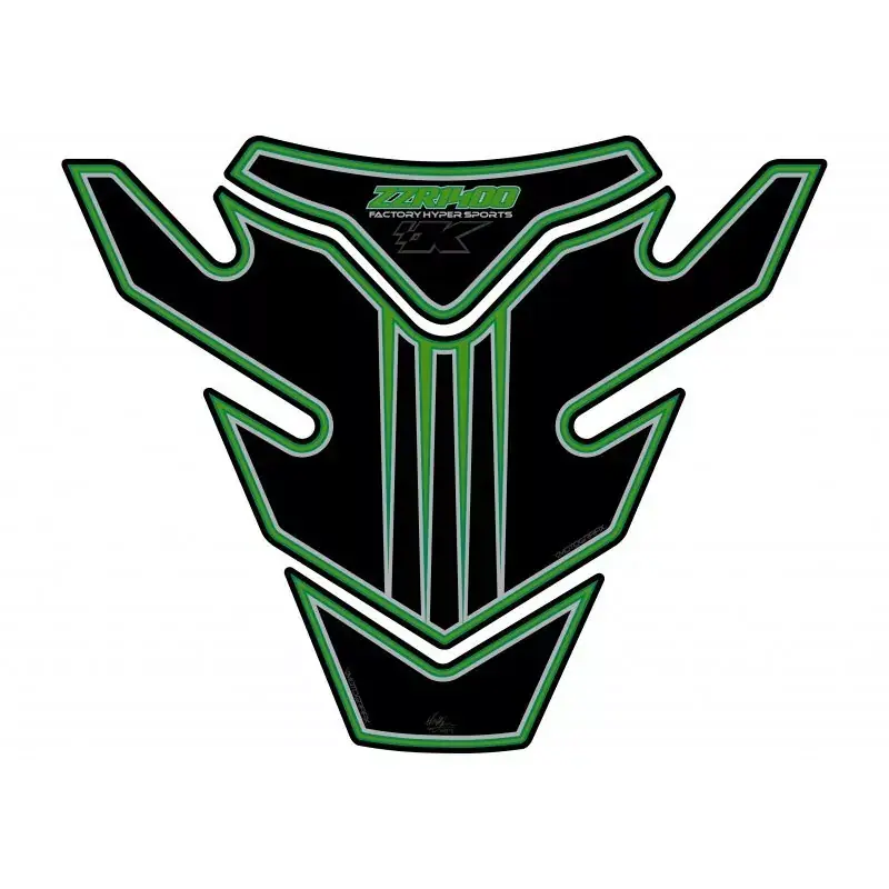 Motografix 3D Gel Tank Pad Protector passend für Kawasaki ZZR 1400 Solange Der Vorrat Reicht