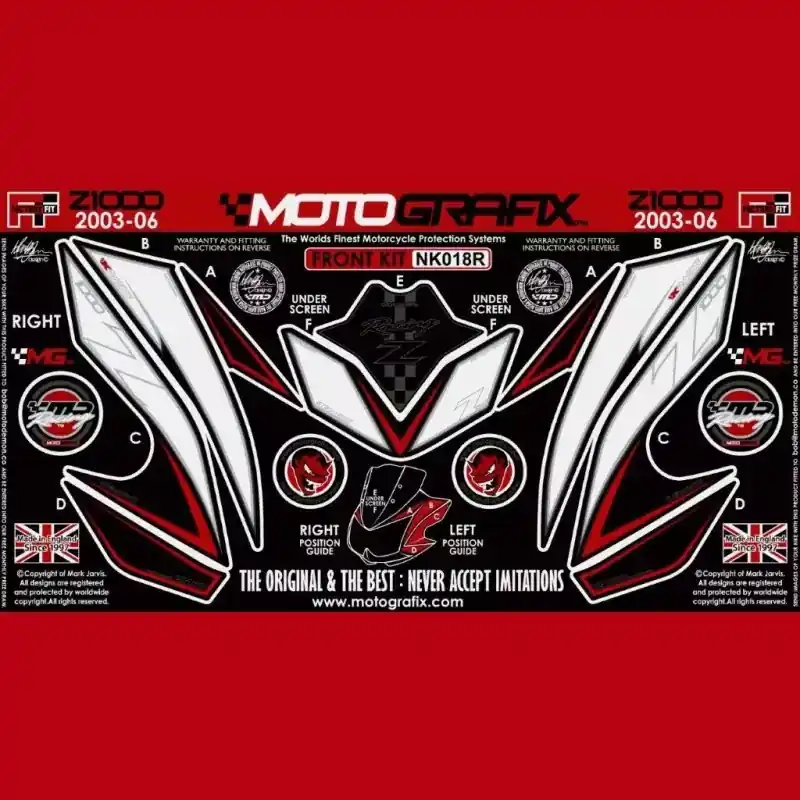 Angebot Motografix Steinschlagschutz passend für Kawasaki Z 1000 2003-2006