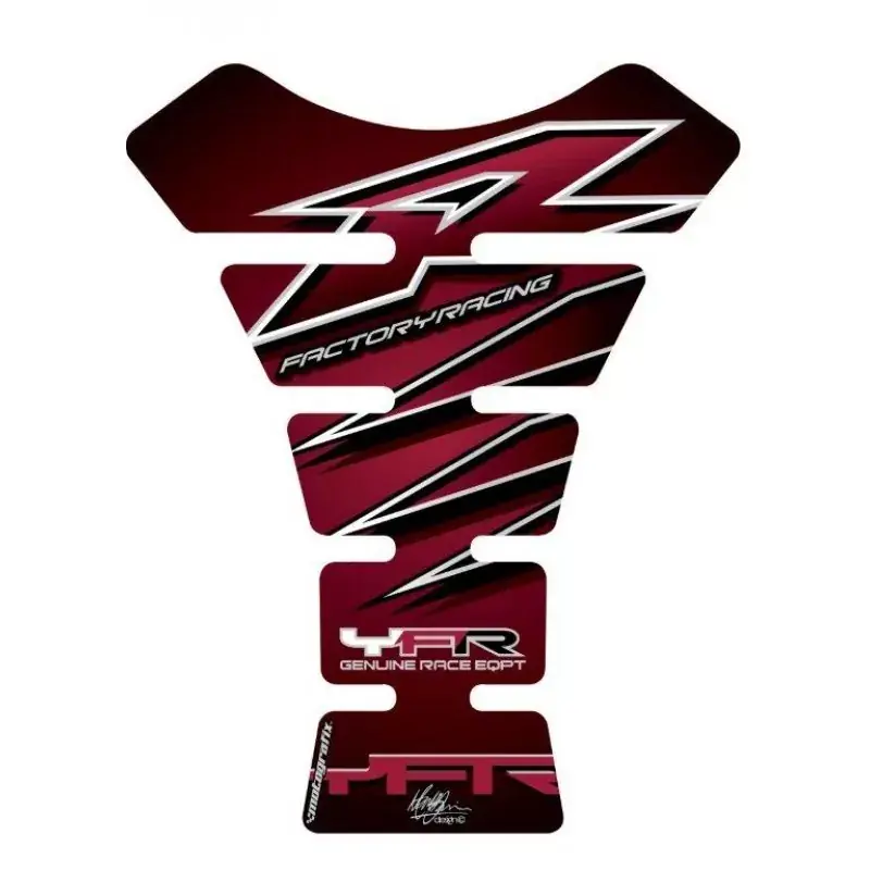 Motografix 3D Gel Tank Pad Protector TY006C passend für Yamaha YZF R6 / R1 / R25 / R3 Markenprodukt