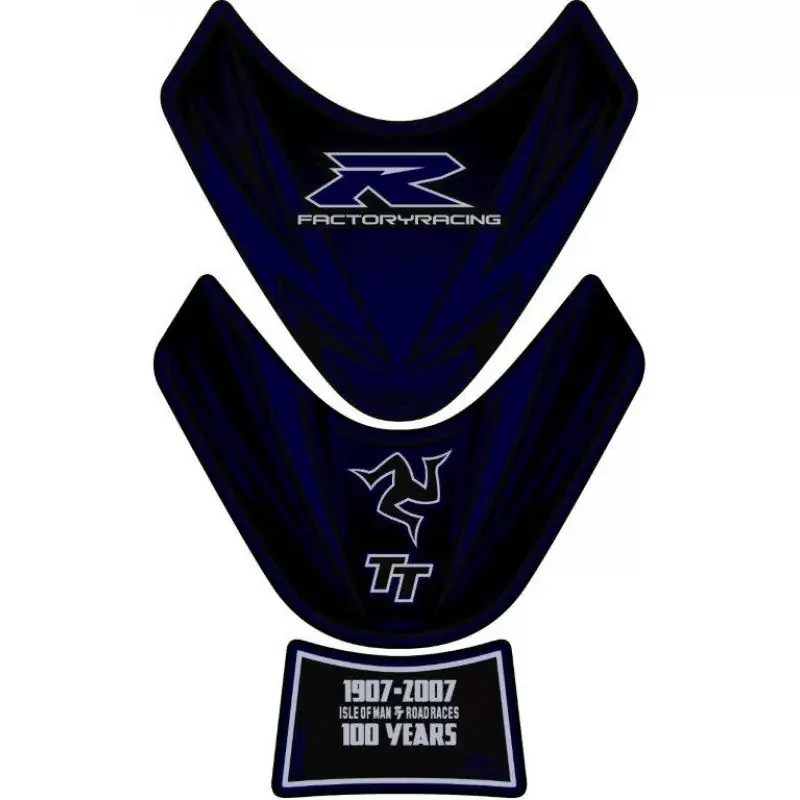 Motografix 3D Gel Tank Pad TS023BK passend für Suzuki GSX-R 600 750 1000 Begrenztes Angebot