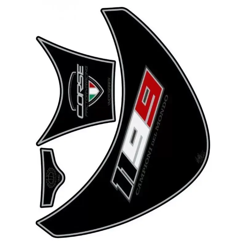 Motografix 3D Gel Tank Pad Protector passend für Ducati 1199 Panigale 2012– Meistverkauft