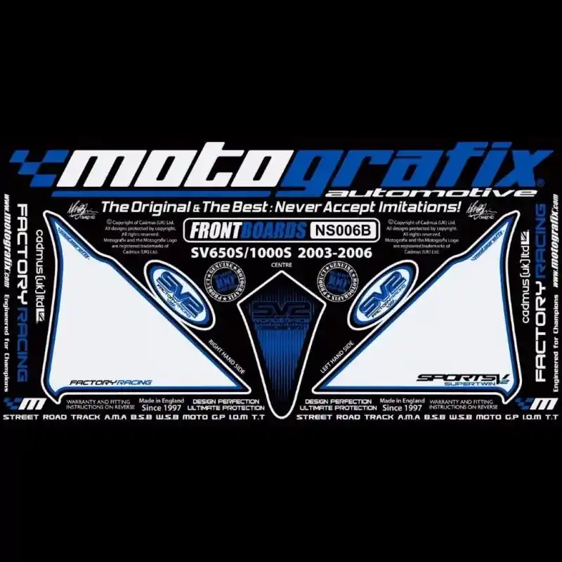 Kostenloser Rückversand Motografix Steinschlagschutz passend für Suzuki SV 650 / 1000 2003-2013