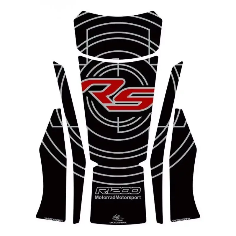 Motografix 3D Gel Tank Pad TB025KRS passend für BMW R 1200 RS Geprüft