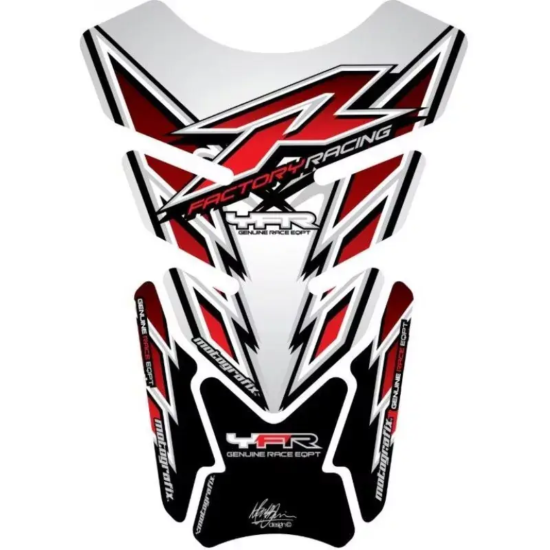 Motografix 3D Gel Tank Pad Protector passend für Yamaha YZF R6 / R1 / R25 / R3 Must-Have