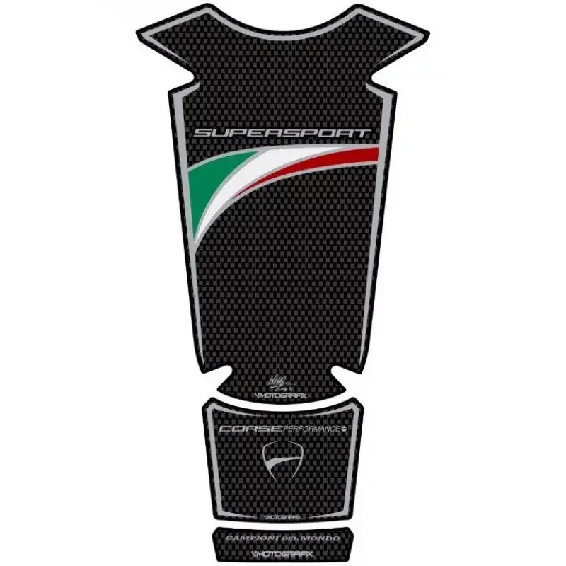Neu Motografix 3D Gel Tank Pad passend für Ducati Supersport 2017