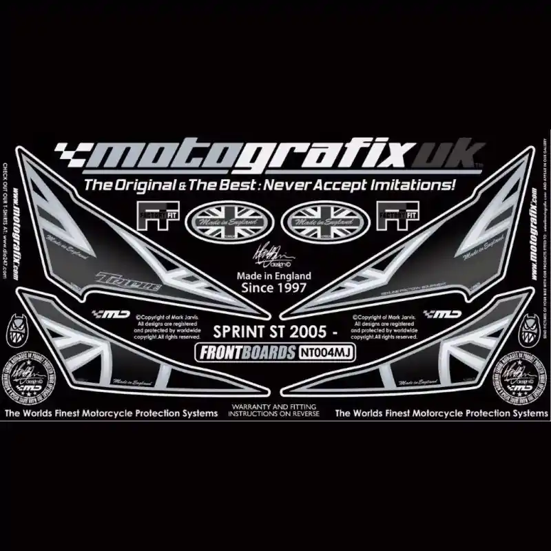 Motografix Steinschlagschutz passend für Triumph Sprint ST 2005–2009 Neu
