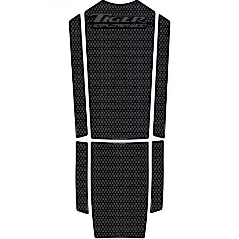 Motografix Carbon 3D Gel Tank Pad passend für Triumph Tiger Explorer 1200 Heißes Angebot