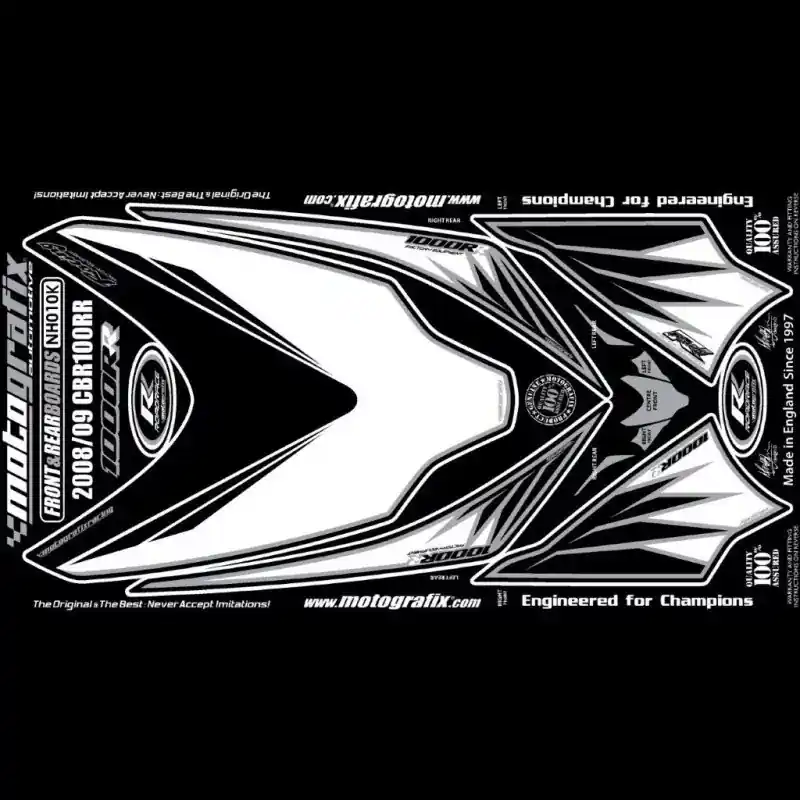 Motografix Steinschlagschutz Set passend für Honda CBR 1000 RR 2008-2011 Heißes Angebot