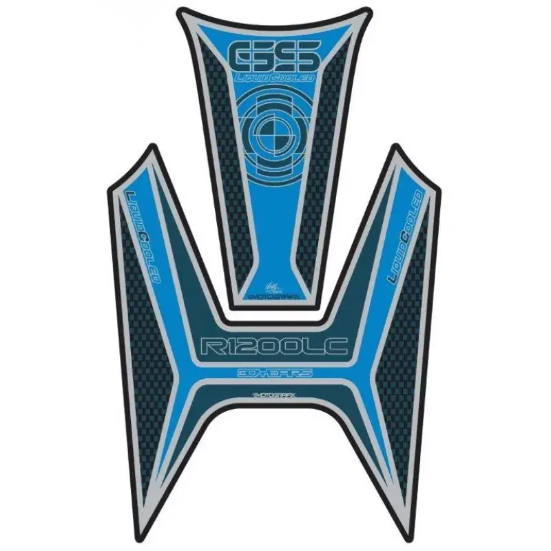 Motografix 3D Gel Tank Pad Protector TB017BC passend für BMW R 1200 GS LC Schnäppchen
