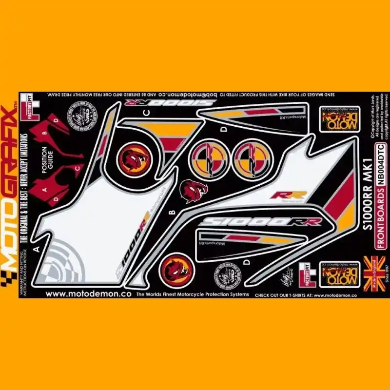 Wochenendangebot Motografix Steinschlagschutz vorn passend für BMW S 1000 RR 2009-2011