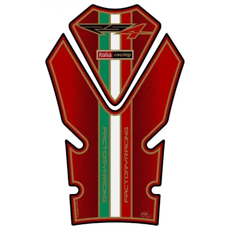 Motografix Tank Pad Red 3D Gel passend für Aprilia RS4 50 / 125 Günstig