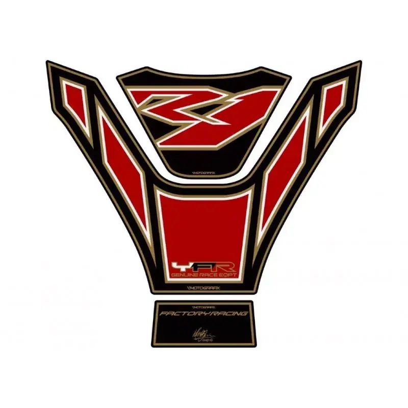 Motografix 3D Gel Tank Pad passend für Yamaha YZF R1 Meistverkauft