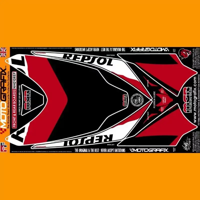 Direkt Vom Hersteller Motografix Steinschlagschutz Set passend für Honda CBR 1000 RR 2008-2011