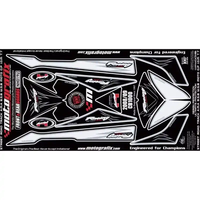 Nur Für Kurze Zeit Motografix Steinschlagschutz Set passend für Honda CB 1000 R 2008-2016