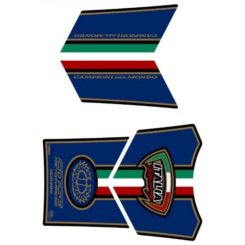 Motografix 3D Gel Tank Pad Protector Ducati Corse #1 TD008BE Kostenloser Versand