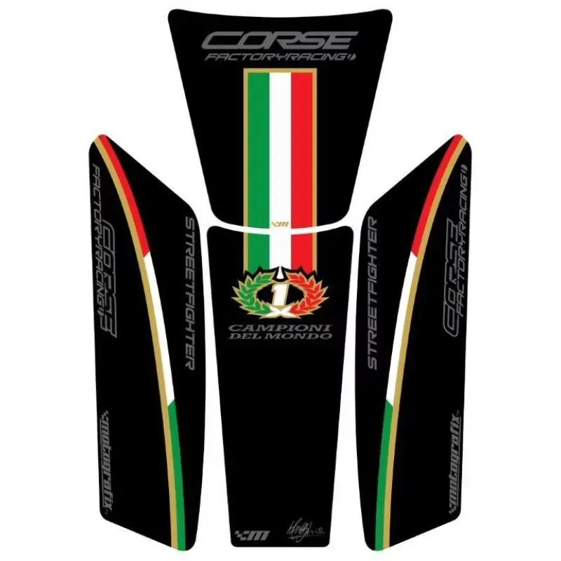 Motografix 3D Gel Tank Pad Protector passend für Ducati Streetfighter Letzte Chance