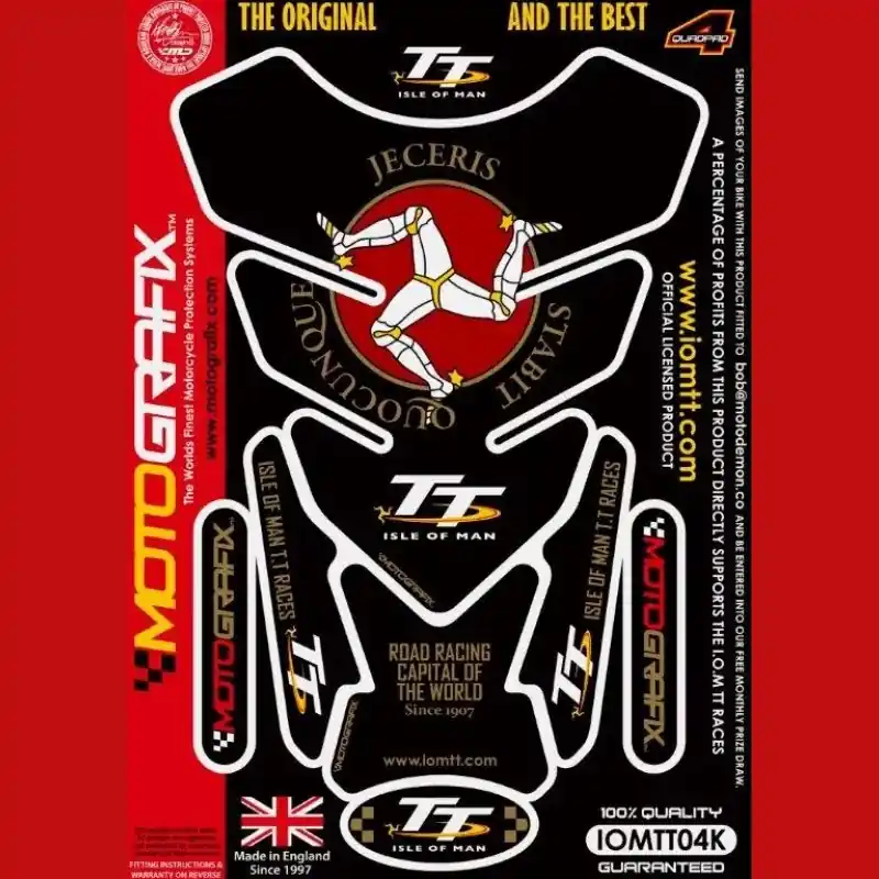 Beliebt Motografix 3D Gel Tank Pad Protector IOMTT04K