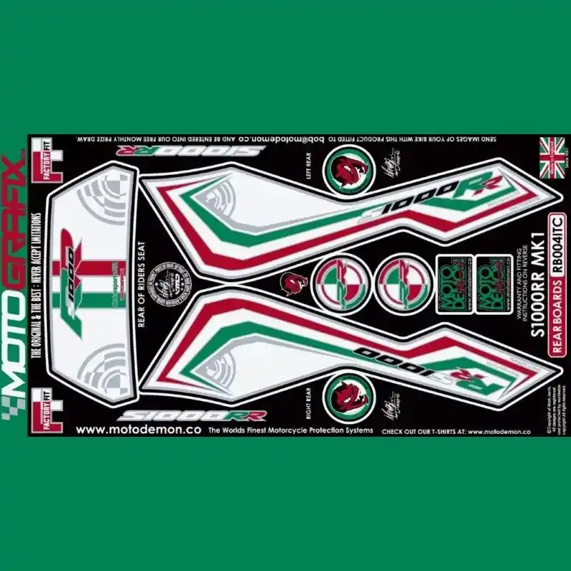 Echt Motografix Steinschlagschutz hinten passend für BMW S 1000 RR 2009-2011