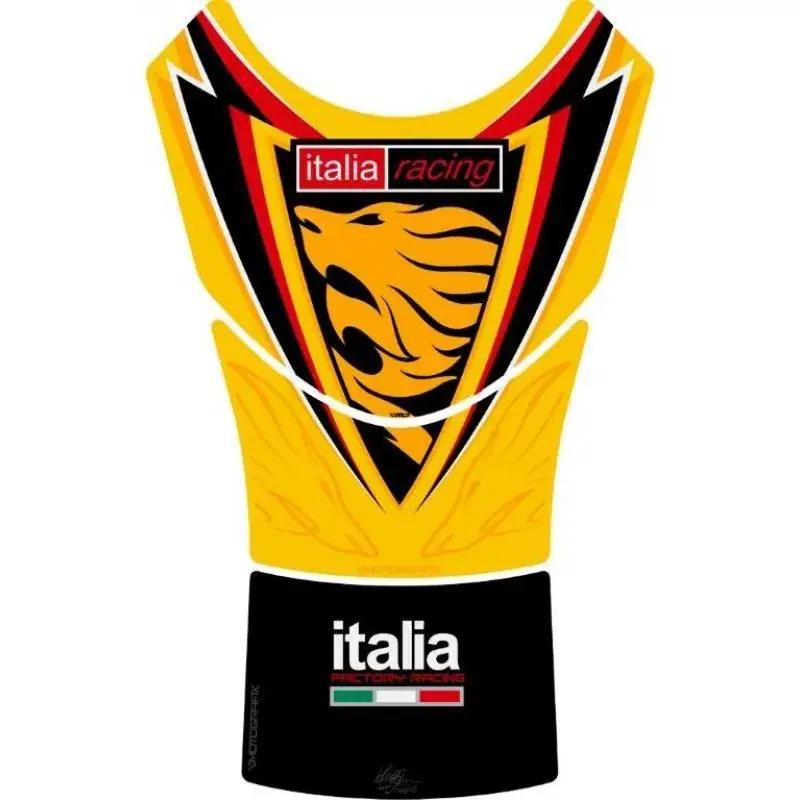 Billig Motografix Aprilia Racing Universal Tank Pad 3D Gel Protector