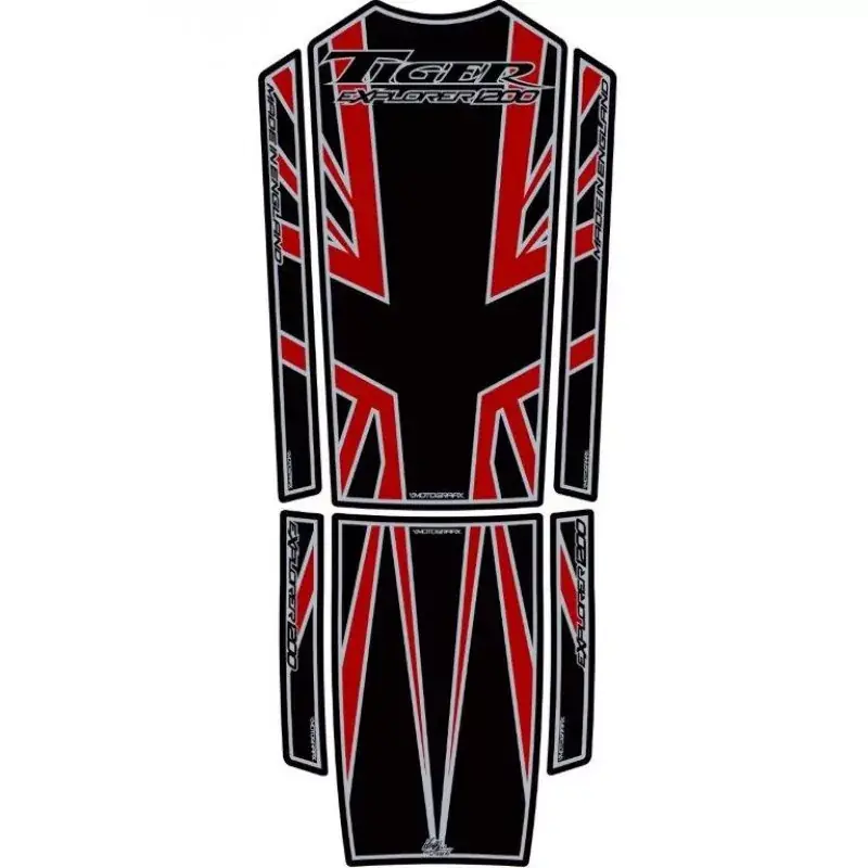 Motografix 3D Gel Tank Pad passend für Triumph Tiger Explorer 1200 Sonderangebot