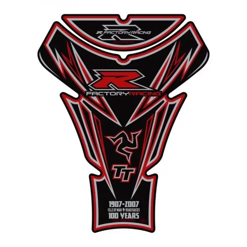 Motografix 3D Gel Tank Pad Protector passend für Suzuki GSX-R 1000 1997-2007 Expressversand