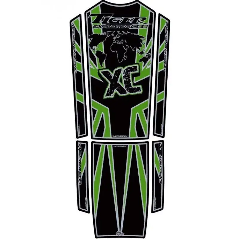 Jetzt Bestellen Motografix 3D Gel Tank Pad passend für Triumph Tiger Explorer 1200 XC