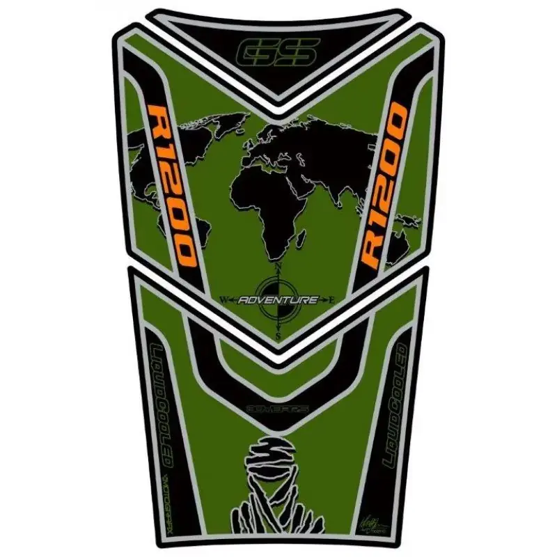 Billig Motografix 3D Gel Tank Pad passend für BMW R 1200 GS LC