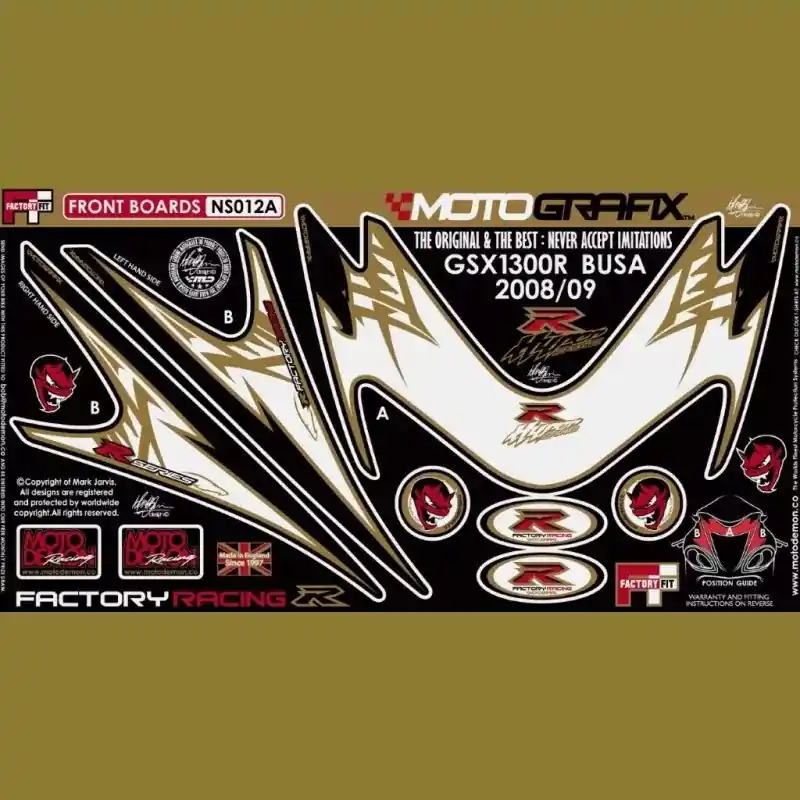 Motografix Steinschlagschutz passend für Suzuki Hayabusa 2008- Online Kaufen