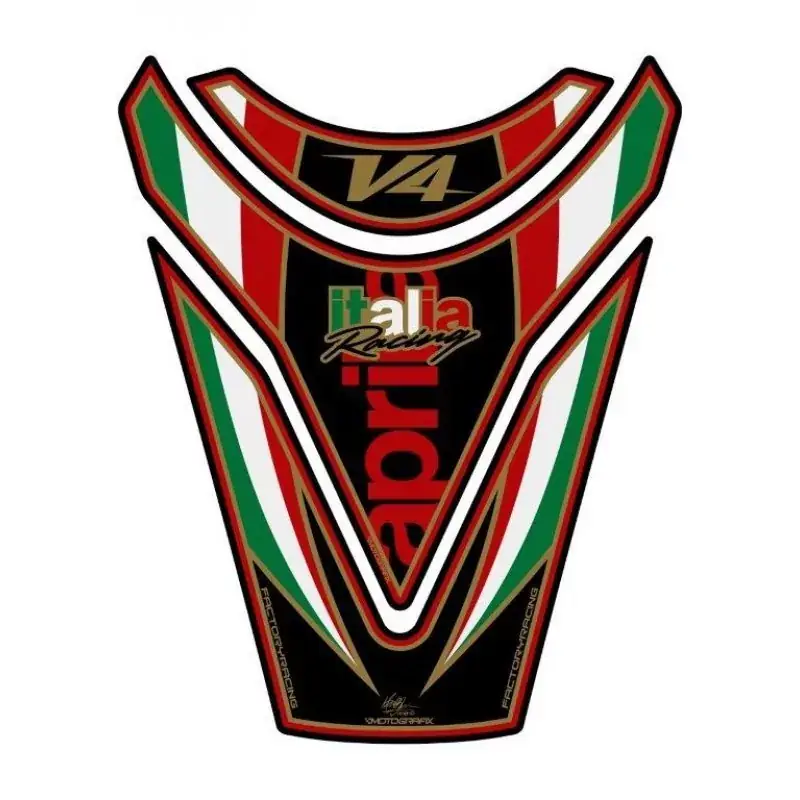 Preis Gesenkt Motografix 3D-Gel Tank Pad passend für Aprilia RSV4 / Tuono V4