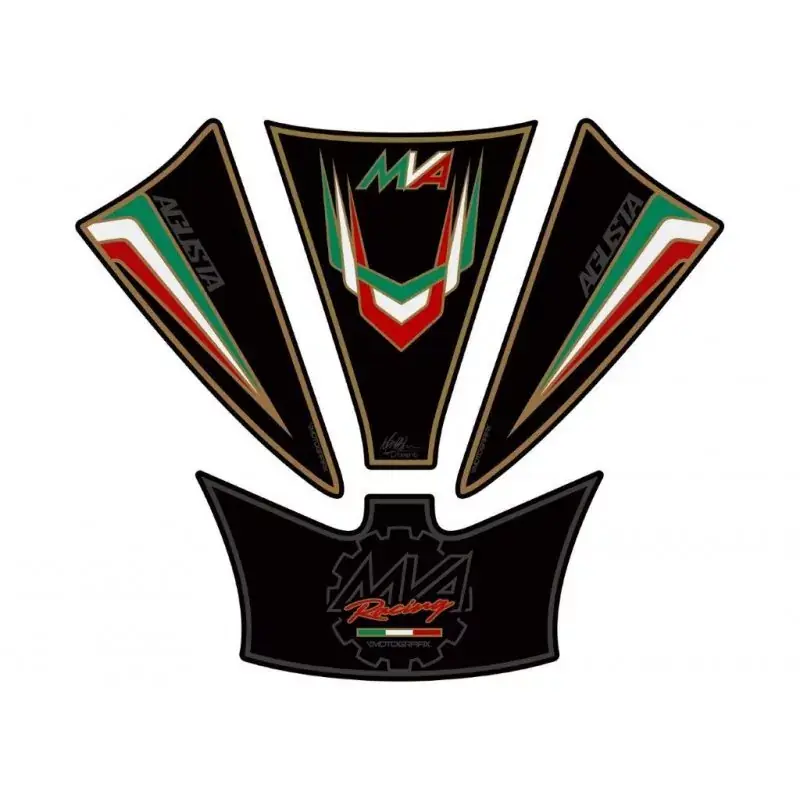 Schneller Versand Motografix 3D Gel Tank Pad Protector passend für MV Agusta F3 675 / 800