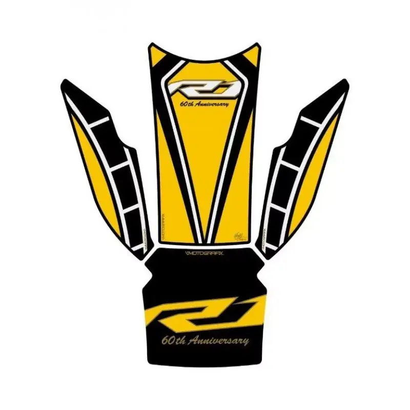 Neuheit Motografix 3D Gel Tank Pad Protector passend für Yamaha YZF R1 2015
