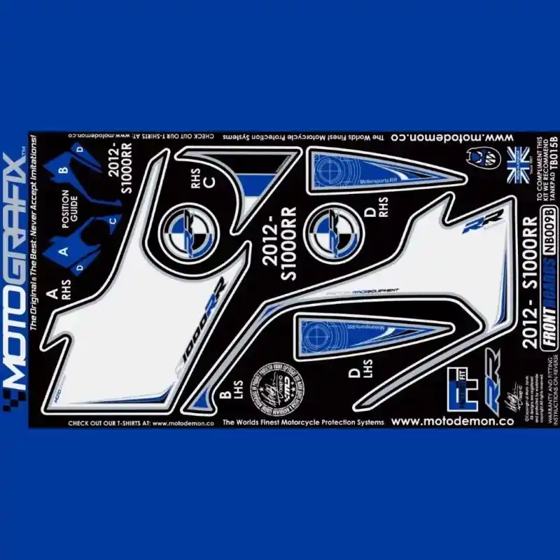 Schneller Versand Motografix Steinschlagschutz vorn passend für BMW S 1000 RR / HP4 2012-2014