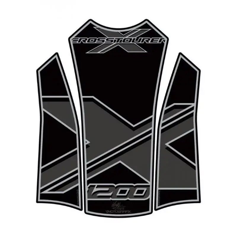 Solange Der Vorrat Reicht Motografix 3D Gel Tank Pad Protector passend für Honda VFR 1200 Crosstourer