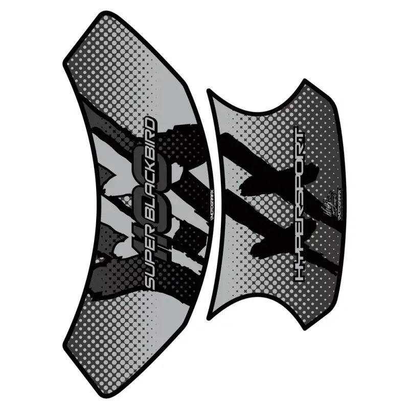 Motografix 3D Gel Tank Pad Protector passend für Honda CBR 1100 XX Blackbird Top-Seller