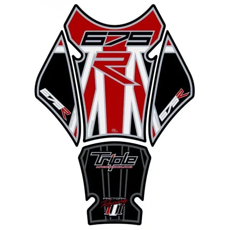 Motografix 3D Gel Tankpad passend für Triumph Triple 675 R TT021RJ Rabatt