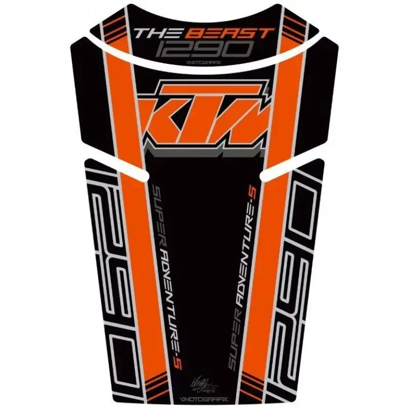 Motografix 3D Gel Tank Pad passend für KTM 1290 Super Adventure Schneller Versand
