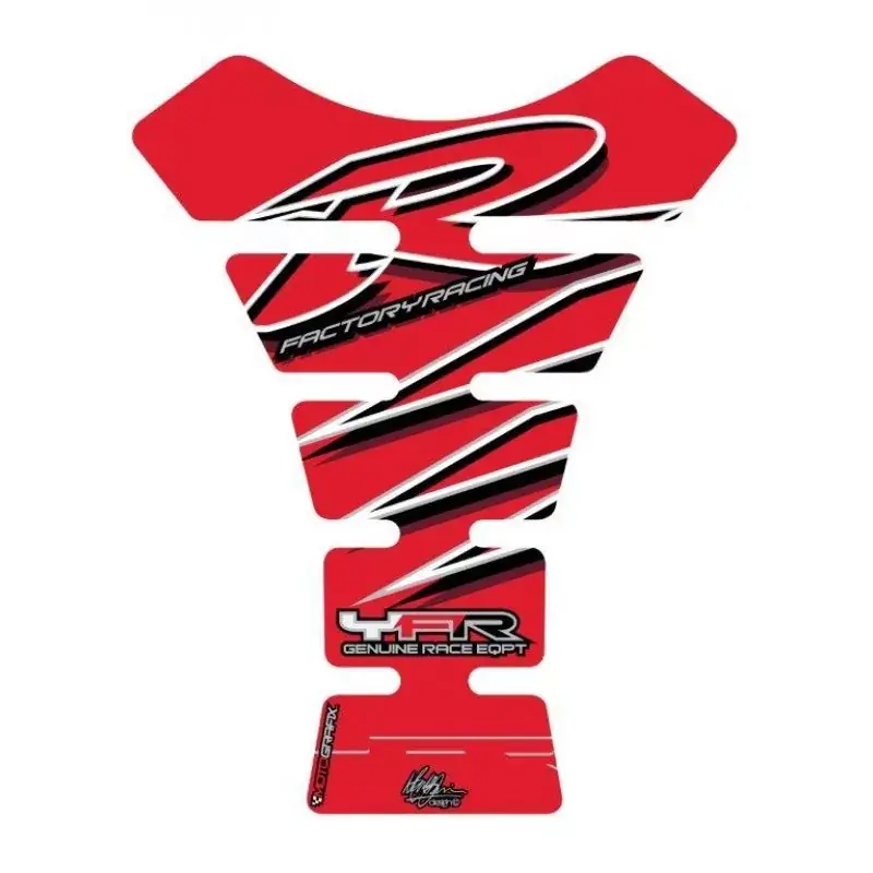 Motografix 3D Gel Tank Pad passend für Yamaha YZF R6 / R1 / R25 / R3 Neue Kollektion